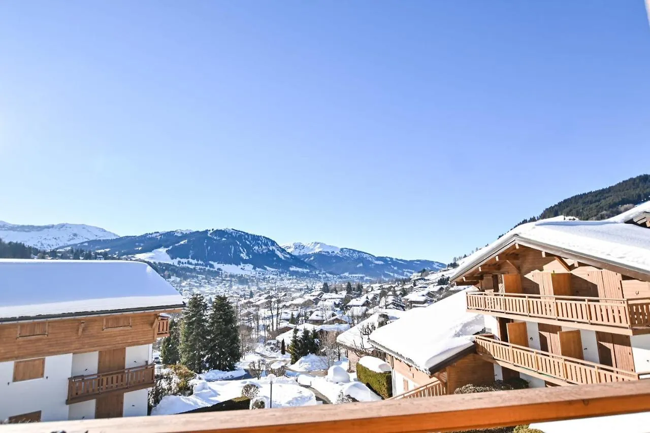 Studio With Balcony For 4 In Demi Quartier Megeve Francie